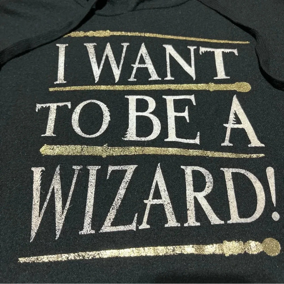 Harry Potter Fantastic Beasts Hooded Shirt Soft Top Women's Size XS NWT - Picture 6 of 8